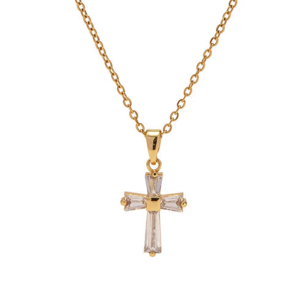 Mia cross necklace