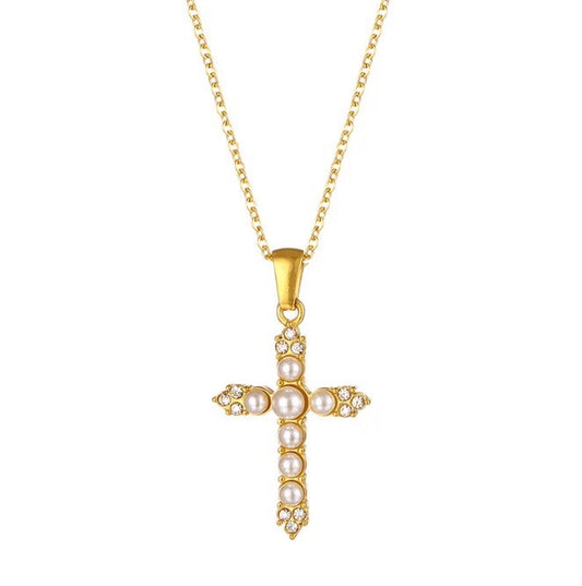 Lola cross necklace